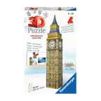 Puzzle 3D Mini Big Ben 54 Peças - Psydeck