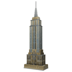 Puzzle 3D Mini Empire State Building 54 Peças - Psydeck