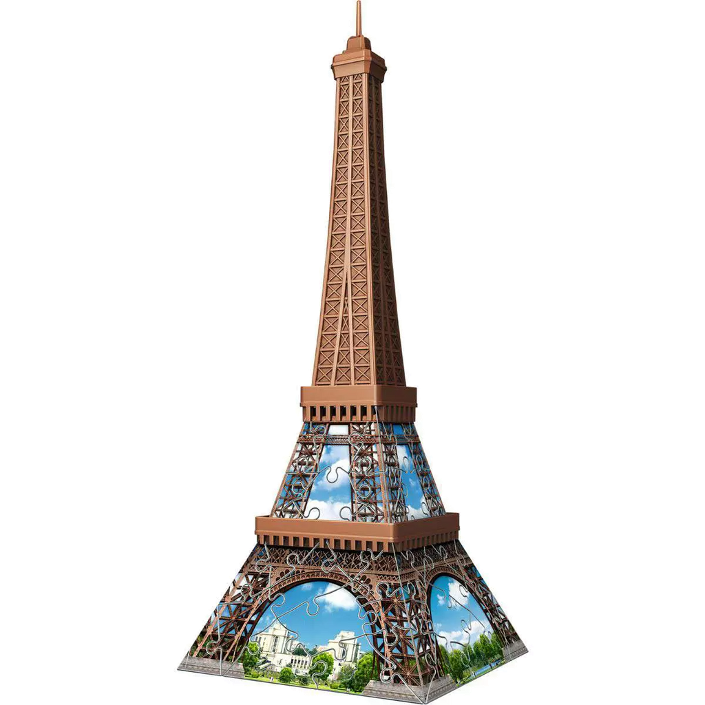 Puzzle 3D Mini Torre Eiffel 54 Peças - Psydeck