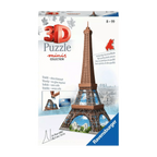 Puzzle 3D Mini Torre Eiffel 54 Peças - Psydeck