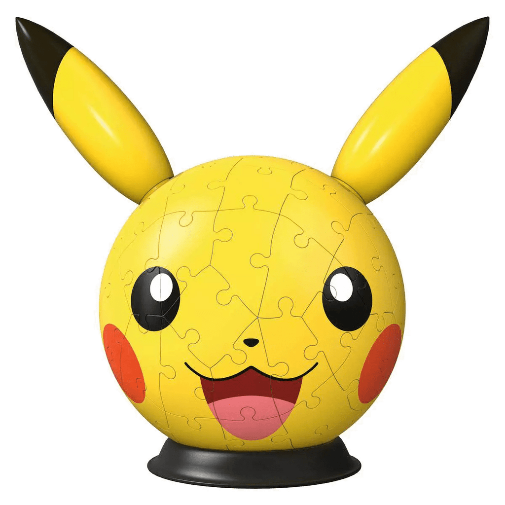 Puzzle 3D Pikachu com Orelhas 72 Peças - Psydeck