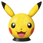 Puzzle 3D Pikachu com Orelhas 72 Peças - Psydeck