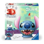 Puzzle 3D Stitch com Orelhas 72 Peças - Psydeck