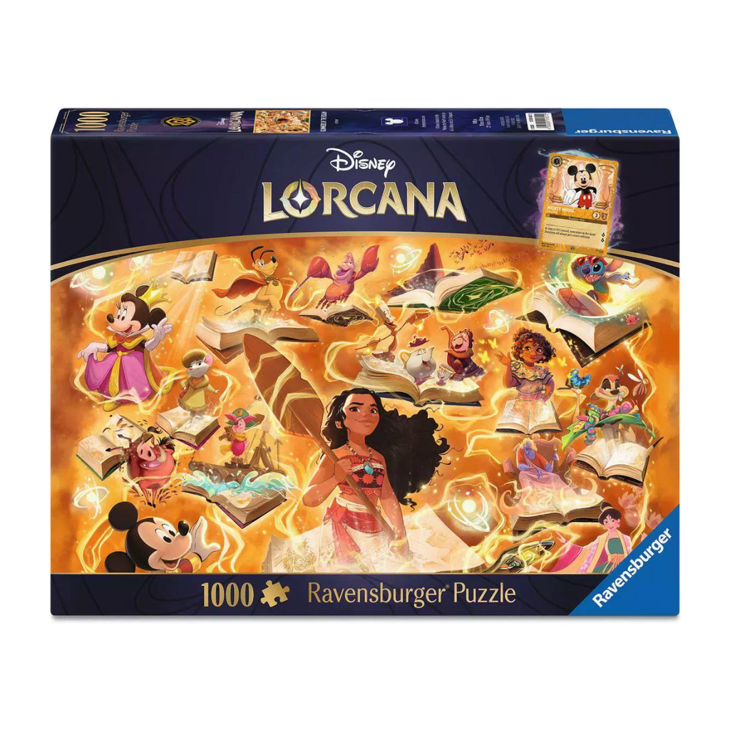 Puzzle Disney Lorcana Glimmers of the Realm: Amber 1000 Peças - Psydeck