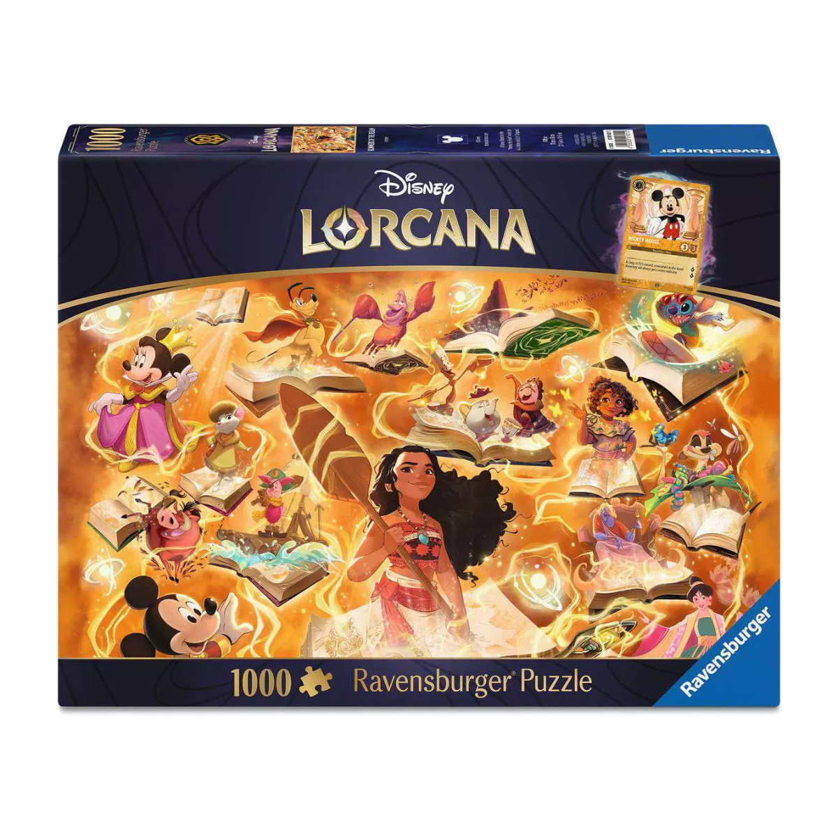Puzzle Disney Lorcana Glimmers of the Realm: Amber 1000 Peças - Psydeck