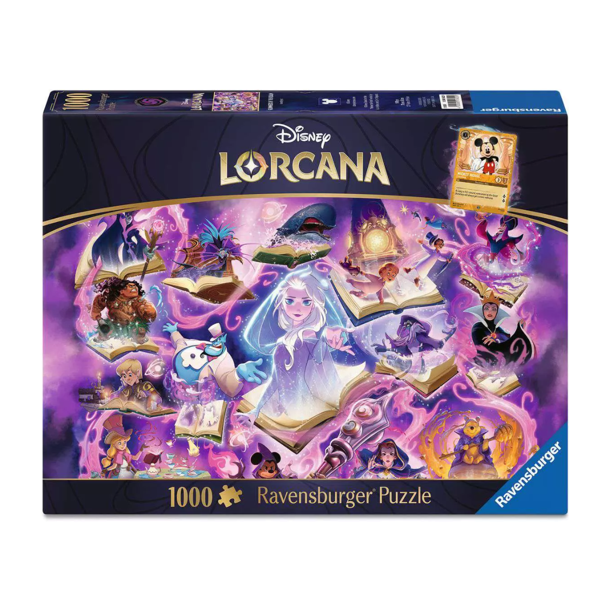 Puzzle Disney Lorcana Glimmers of the Realm: Amethyst 1000 Peças - Psydeck