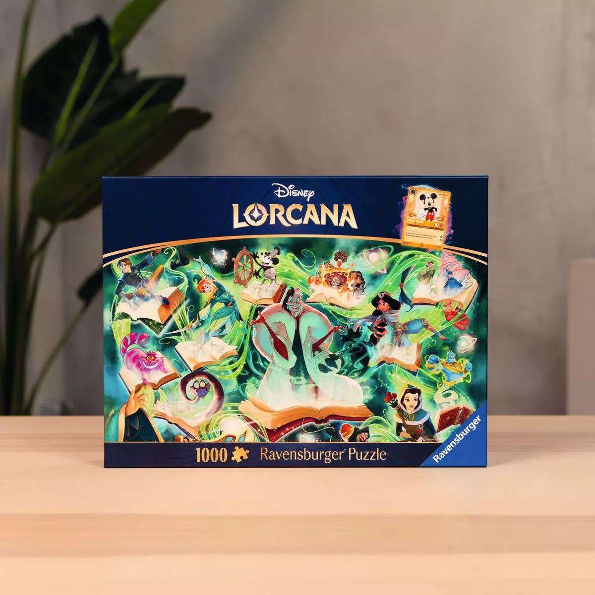 Puzzle Disney Lorcana Glimmers of the Realm: Emerald 1000 Peças - Psydeck