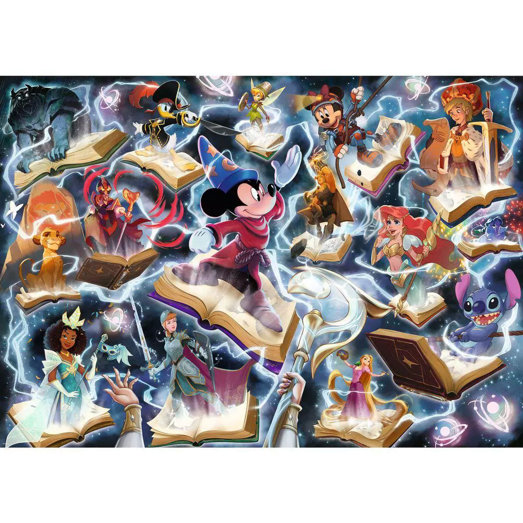 Puzzle Disney Lorcana Glimmers of the Realm: Steel 1000 Peças - Psydeck