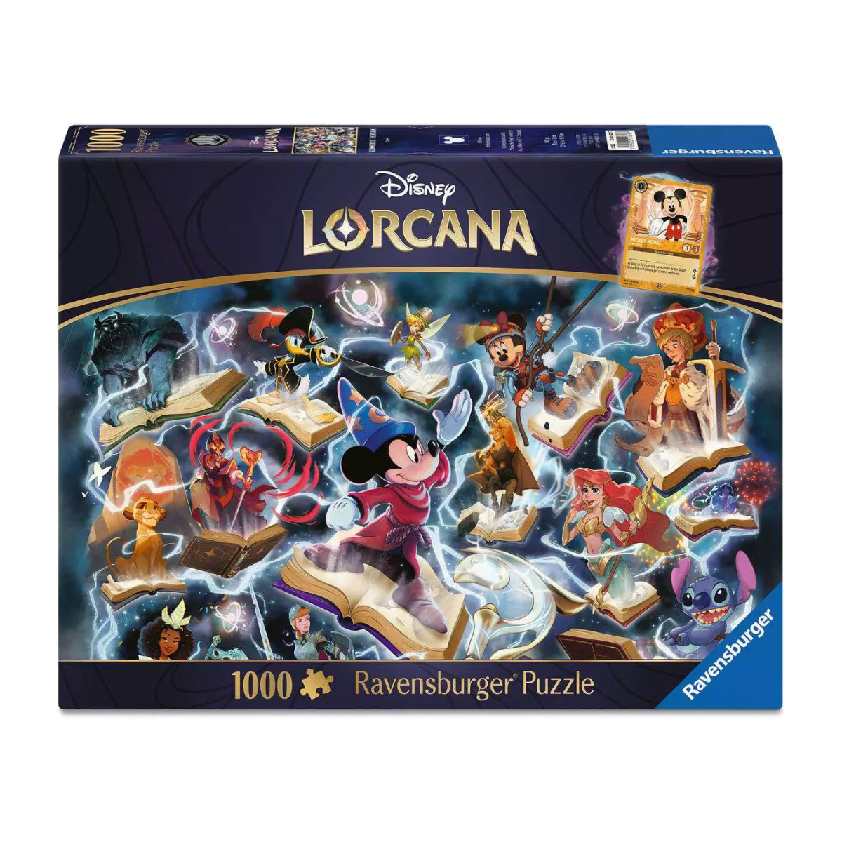 Puzzle Disney Lorcana Glimmers of the Realm: Steel 1000 Peças - Psydeck
