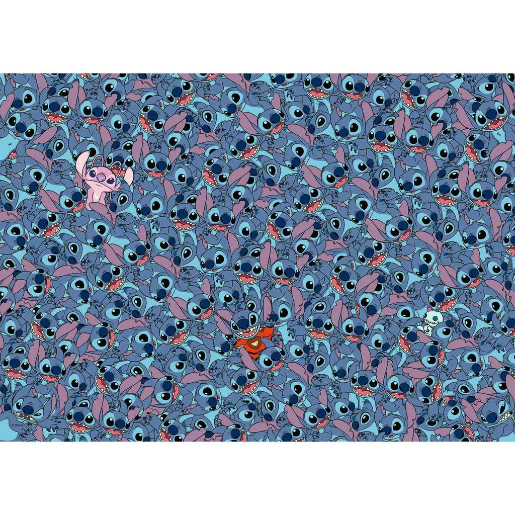 Puzzle Disney Stitch Challenge 1000 Peças - Psydeck