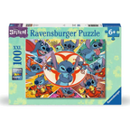 Puzzle Disney Stitch In My Own World 100 Peças XXL - Psydeck