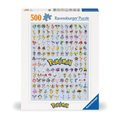 Puzzle Os Primeiros 151 Pokémon 500 Peças - Psydeck
