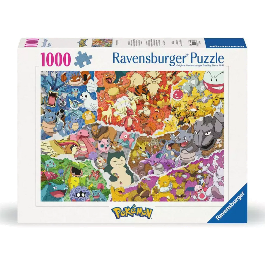 Puzzle Pokémon Adventure 1000 Peças - Psydeck