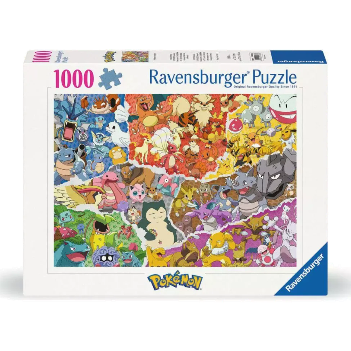 Puzzle Pokémon Adventure 1000 Peças - Psydeck