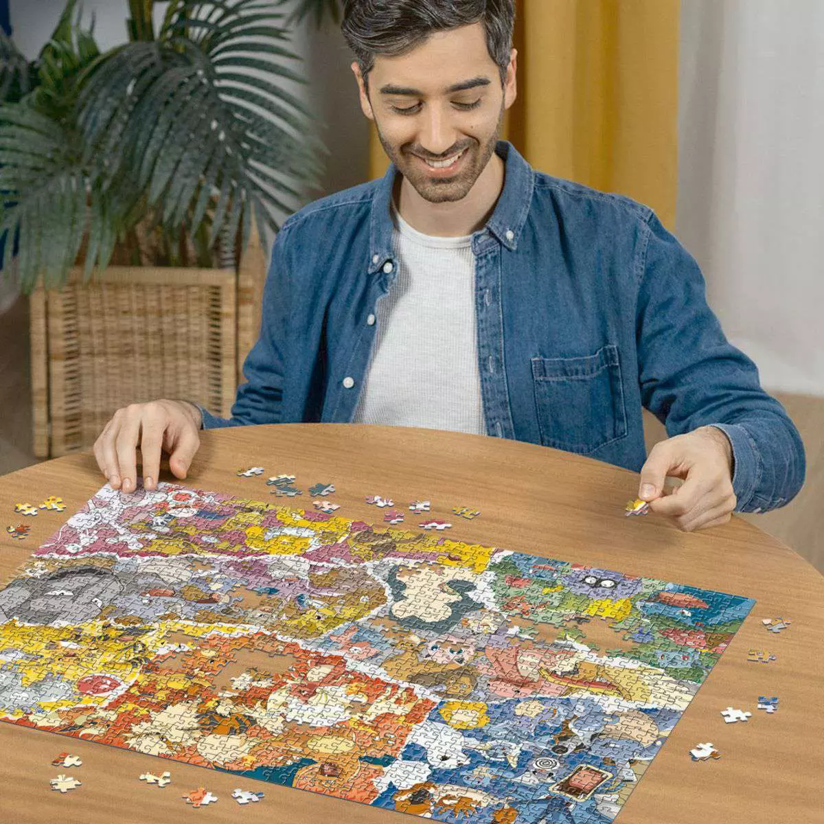 Puzzle Pokémon Adventure 1000 Peças - Psydeck