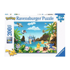 Puzzle Pokémon Catch Them All! 200 Peças XXL - Psydeck
