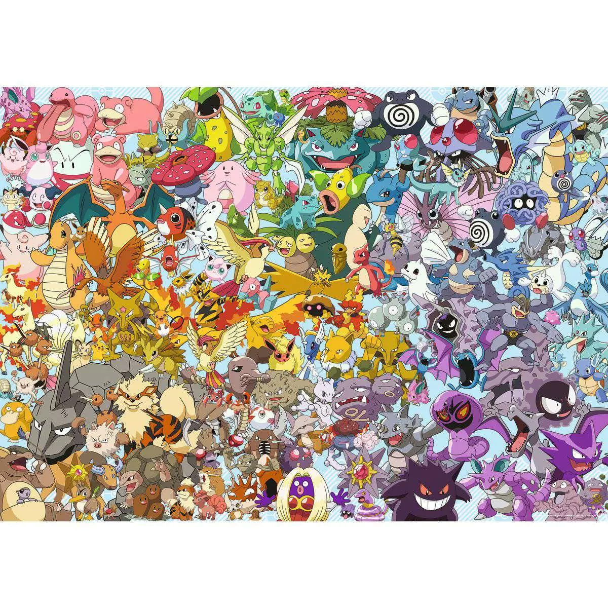 Puzzle Pokémon Challenge 1000 Peças - Psydeck