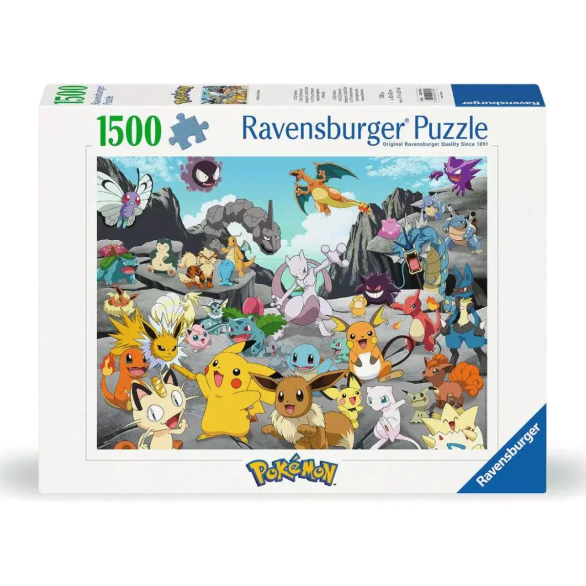Puzzle Pokémon Classics 1500 Peças - Psydeck