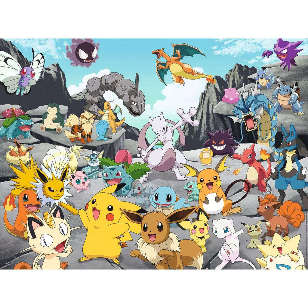 Puzzle Pokémon Classics 1500 Peças - Psydeck
