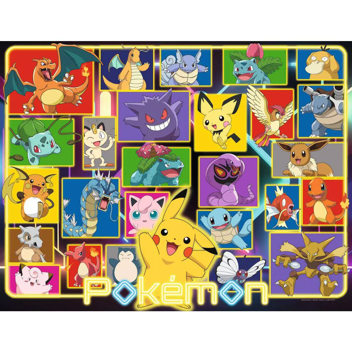 Puzzle Pokémon Luminous 2000 Peças - Psydeck