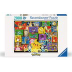 Puzzle Pokémon Luminous 2000 Peças - Psydeck