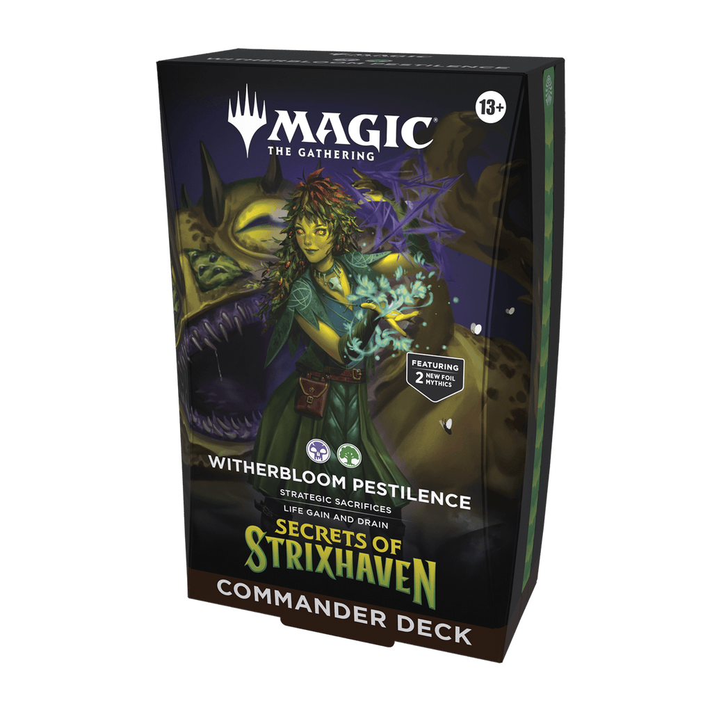 Secrets of Strixhaven Commander Deck - Witherbloom Pestilence - Psydeck