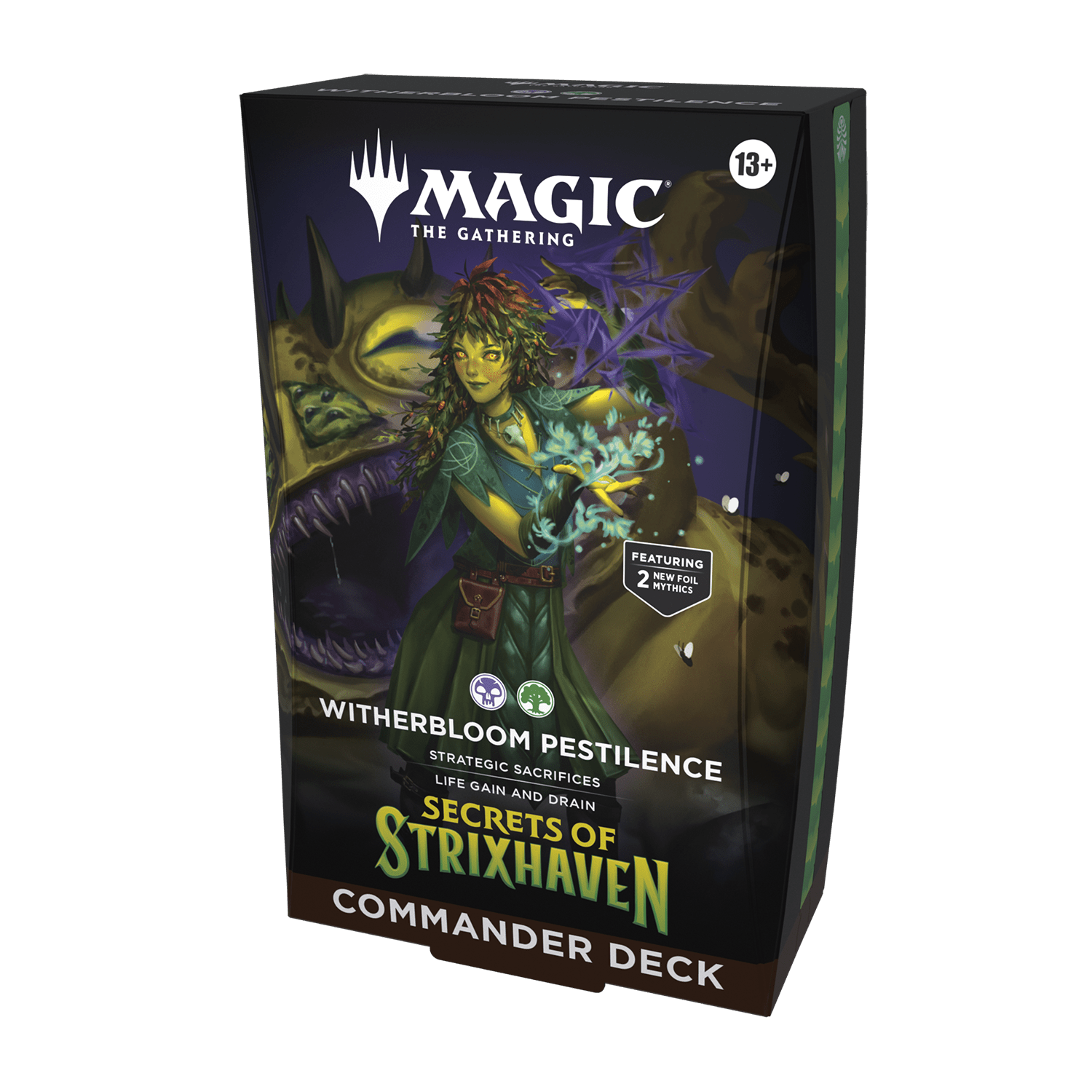 Secrets of Strixhaven Commander Deck - Witherbloom Pestilence - Psydeck