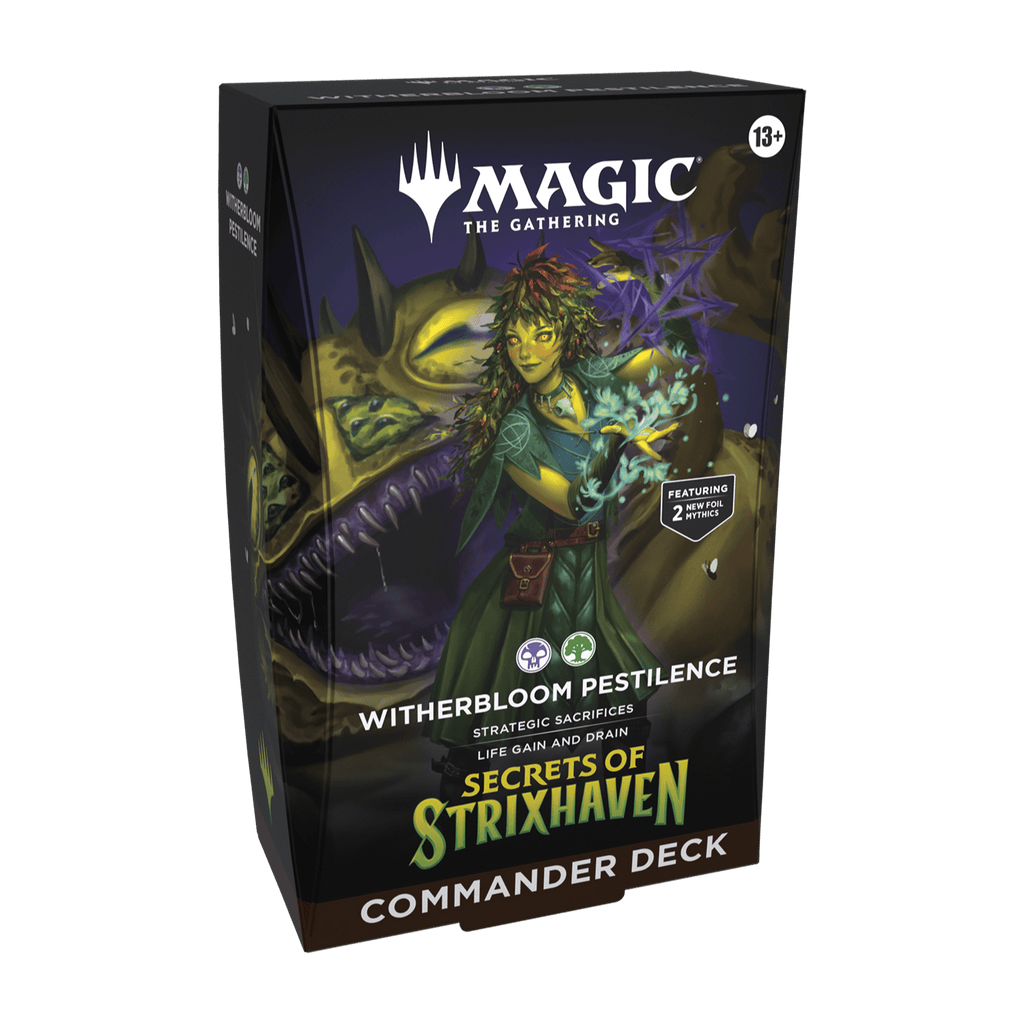 Secrets of Strixhaven Commander Deck - Witherbloom Pestilence - Psydeck