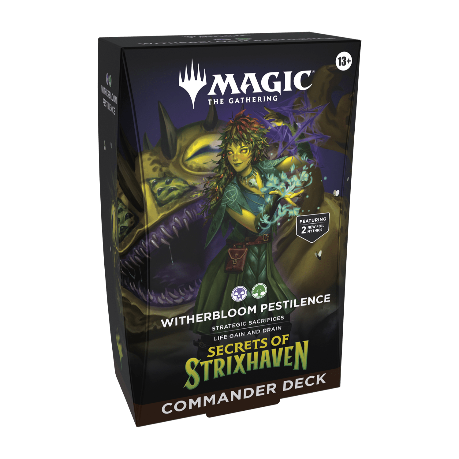 Secrets of Strixhaven Commander Deck - Witherbloom Pestilence - Psydeck