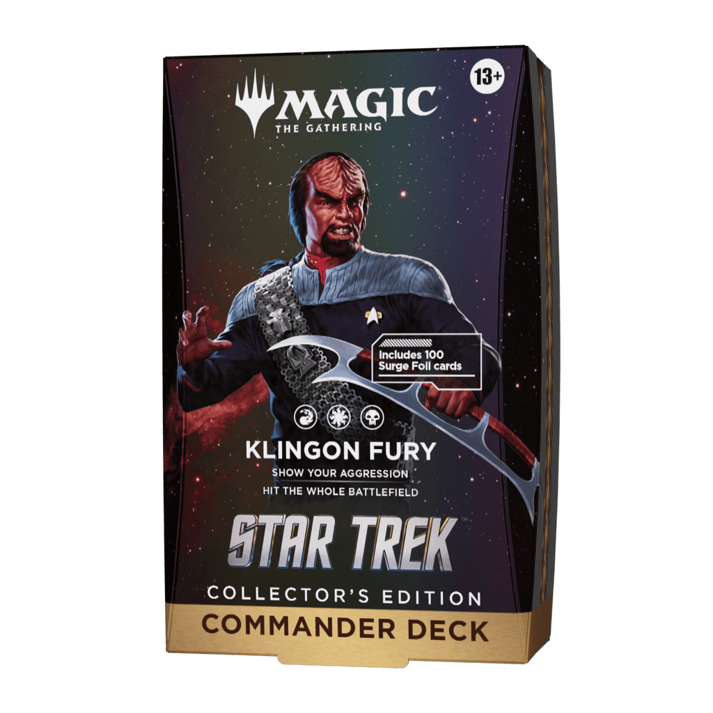 Star Trek Collector's Edition Commander Deck - Klingon Fury - Psydeck