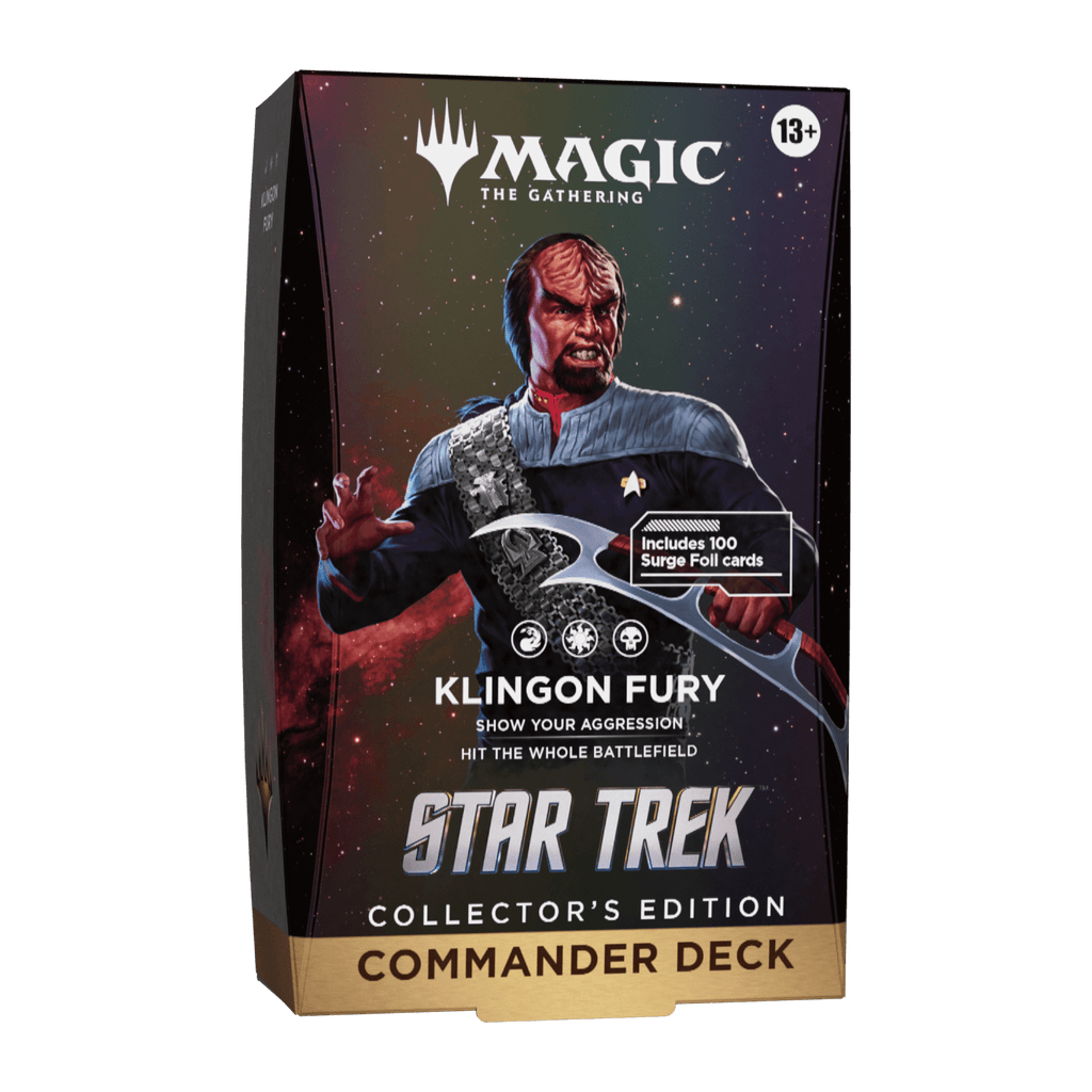 Star Trek Collector's Edition Commander Deck - Klingon Fury - Psydeck