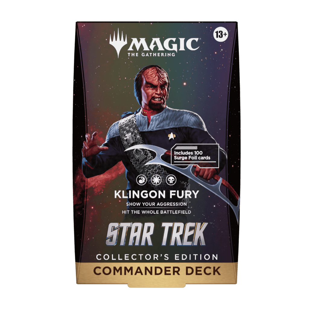 Star Trek Collector's Edition Commander Deck - Klingon Fury - Psydeck
