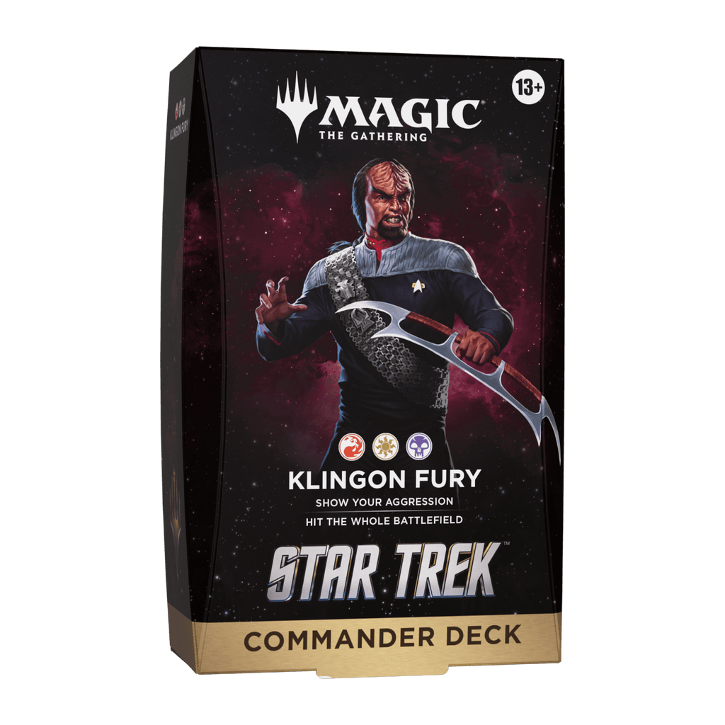 Star Trek Commander Deck - Klingon Fury - Psydeck