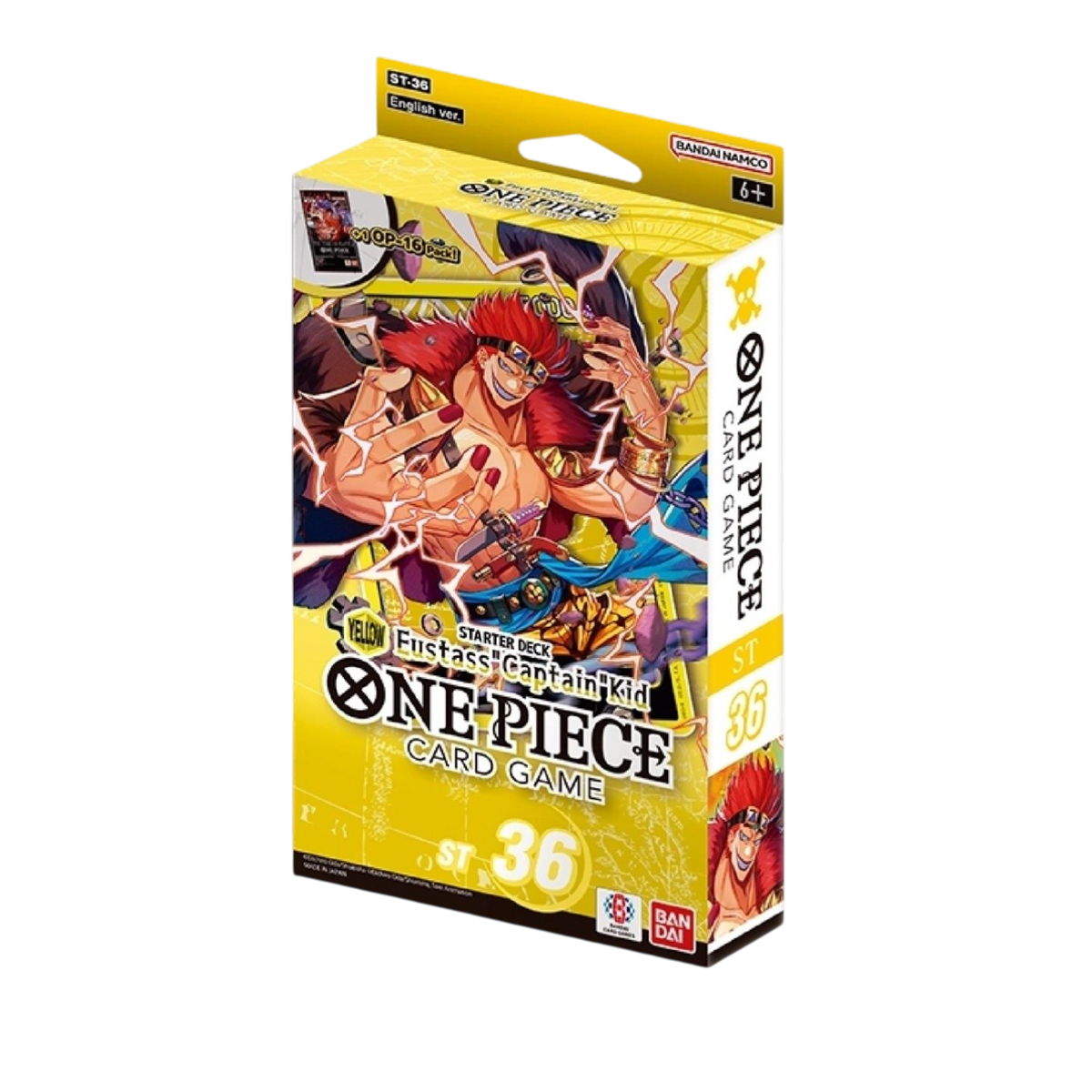 Starter Deck Yellow Eustass “Captain” Kid (ST-36) - Psydeck