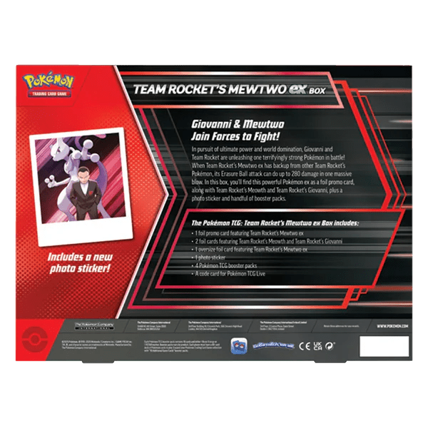 Team Rocket's Mewtwo ex Box - Psydeck