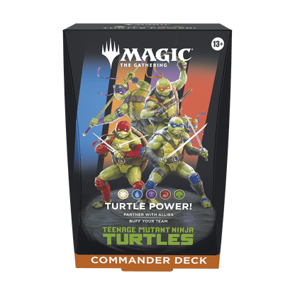 Teenage Mutant Ninja Turtles Commander Deck - Turtle Power! - Psydeck